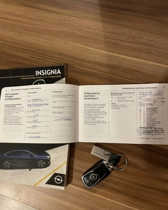 Opel Insignia cena 49500 przebieg: 378000, rok produkcji 2018 z Bytów małe 497